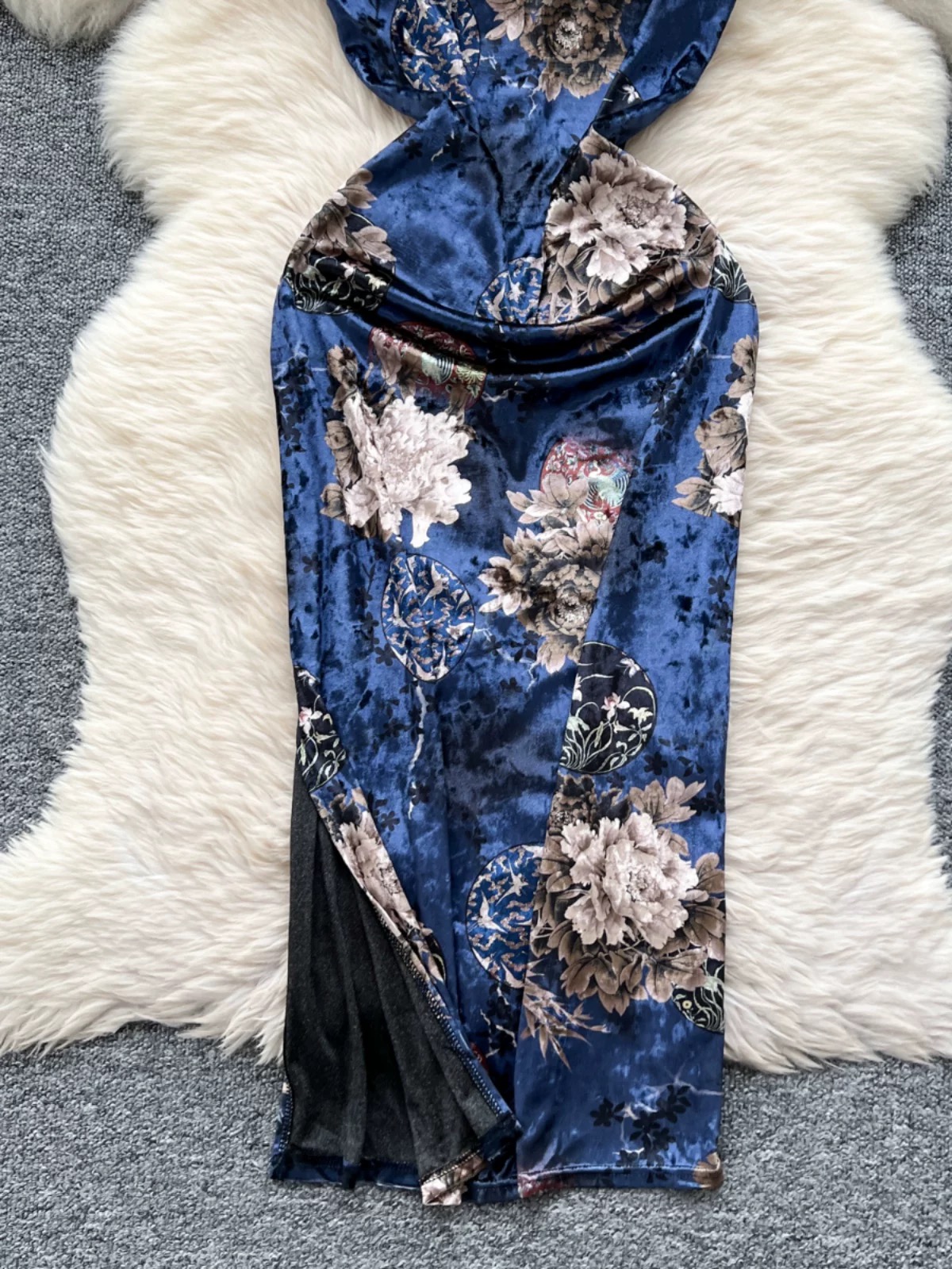 Brace up qipao dress Q225 images